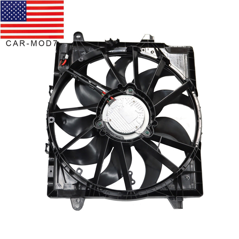 DURAFORCE Engine Radiator Cooling Fan Assembly w/Shroud for Jeep JT Gladiator JL Wrangler