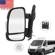 DURAFORCE Left Power Heated Driver Mirror for 2010-2024 RAM Promaster 1500-3500