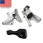 DURAFORCE Engine & Transmission Mount Set for 2016-2020 Honda Civic L4 1.5L A45004 9957