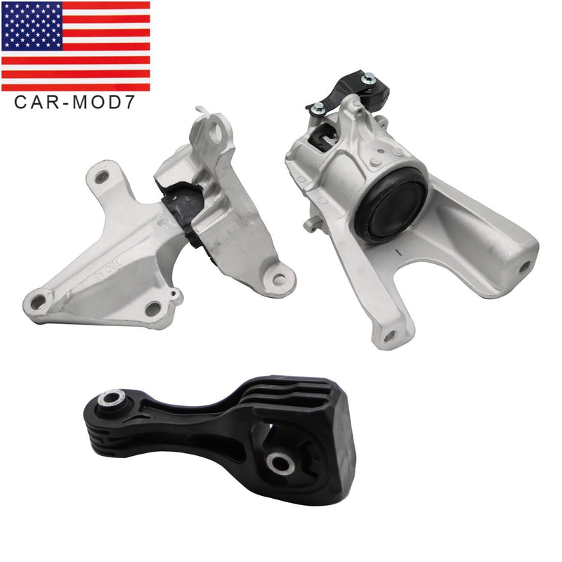 DURAFORCE Engine & Transmission Mount Set for 2016-2020 Honda Civic L4 1.5L A45004 9957