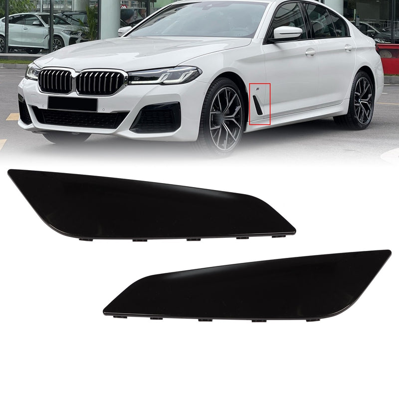 DURAFORCE Gloss Black Fender Duct Trim Left & Right for 2017-2023 BMW G30 5 Series