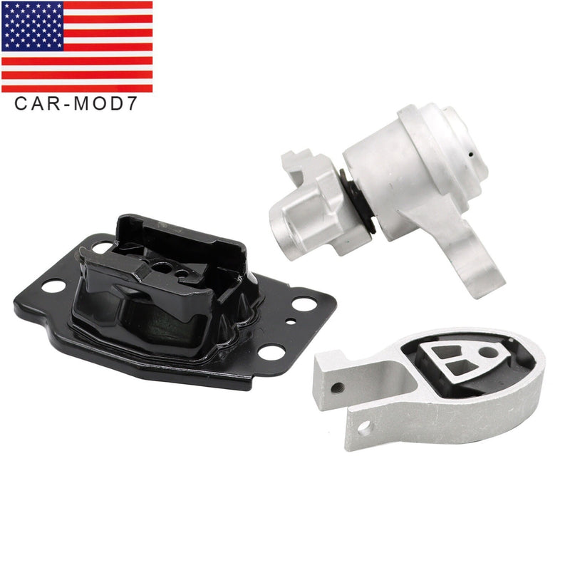 DURAFORCE Engine & Transmission Mount Set 3PCS for Ford Fusion 2013-2020 1.5L 1.6L