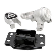 DURAFORCE Engine & Transmission Mount Set 3PCS for Ford Fusion 2013-2020 1.5L 1.6L