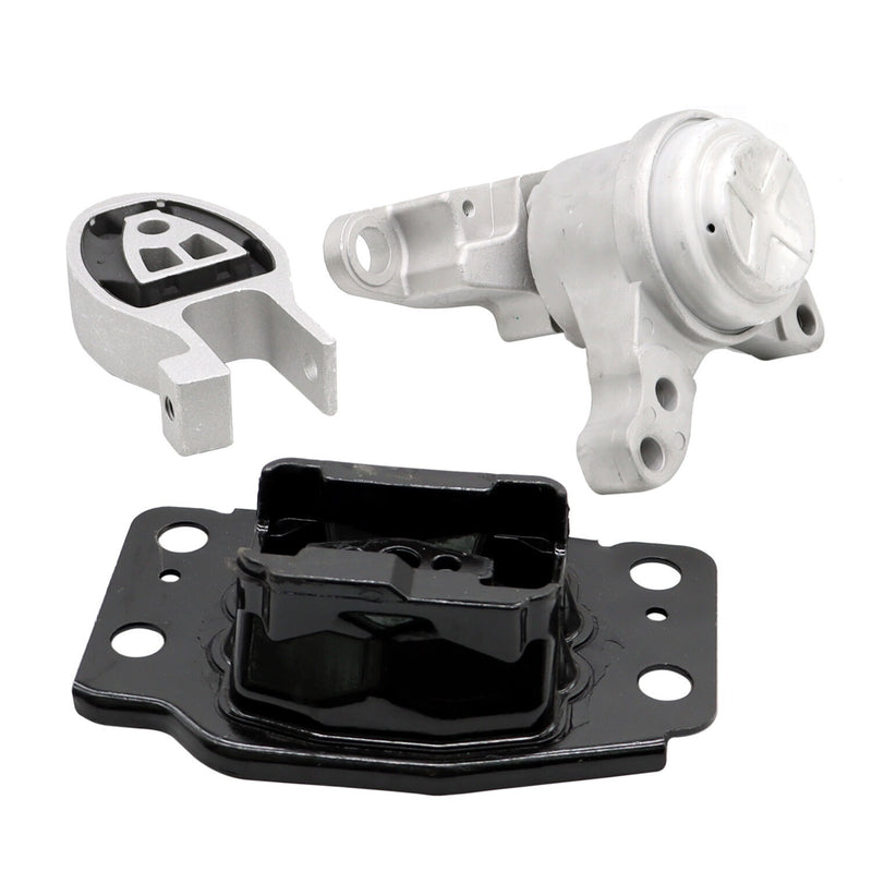 DURAFORCE Engine & Transmission Mount Set 3PCS for Ford Fusion 2013-2020 1.5L 1.6L