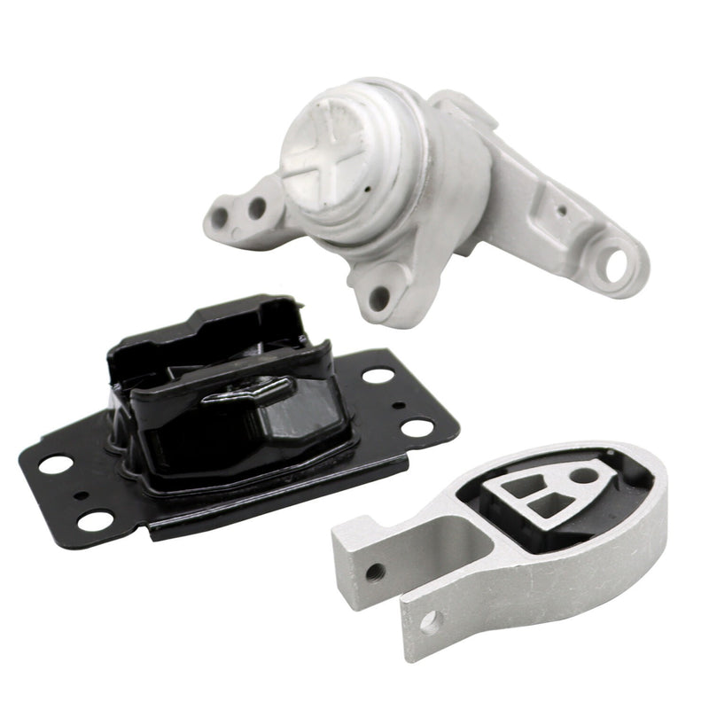 DURAFORCE Engine & Transmission Mount Set 3PCS for Ford Fusion 2013-2020 1.5L 1.6L