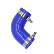 DURAFORCE F04-6006 Silicone Rubber 90° Elbow Hose w/ Clamps for Peterbilt Kenworth Paccar