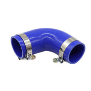 DURAFORCE F04-6006 Silicone Rubber 90° Elbow Hose w/ Clamps for Peterbilt Kenworth Paccar