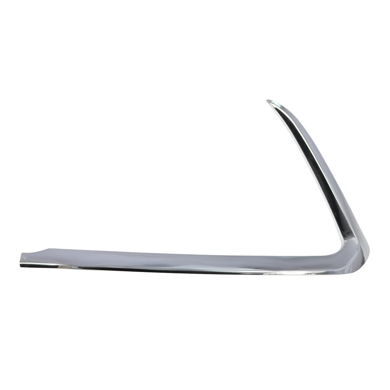 DURAFORCE Chrome Bumper Trim Set Front Driver & Passenger Side for 2016-2022 Mazda CX-9
