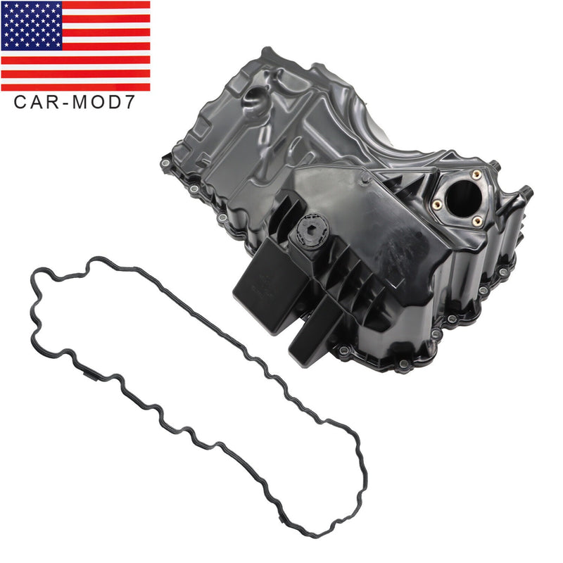 DURAFORCE Engine Oil Pan with Gasket 11137618512 for BMW 320i 328i 528i X1 Z4 2.0L