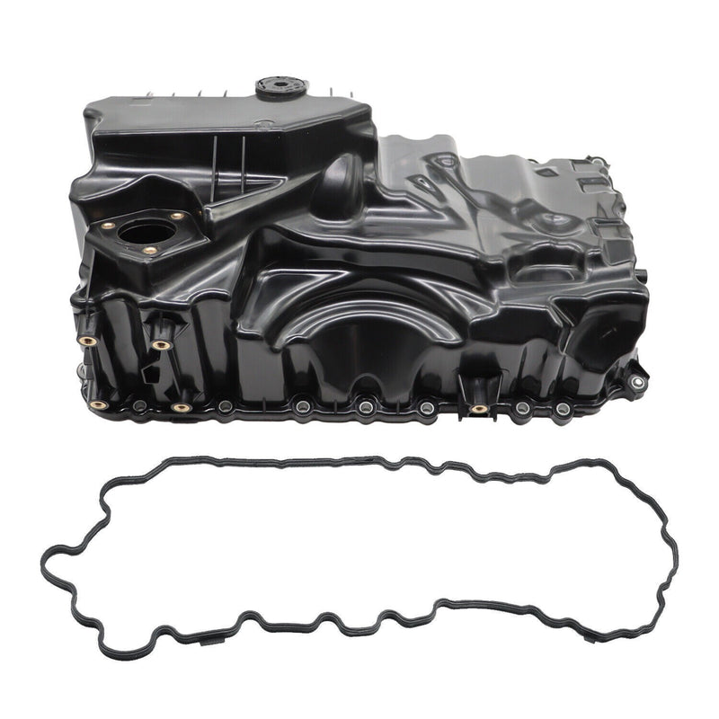 DURAFORCE Engine Oil Pan with Gasket 11137618512 for BMW 320i 328i 528i X1 Z4 2.0L