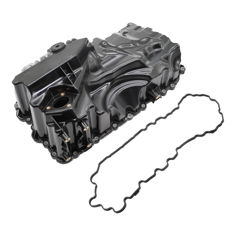 DURAFORCE Engine Oil Pan with Gasket 11137618512 for BMW 320i 328i 528i X1 Z4 2.0L
