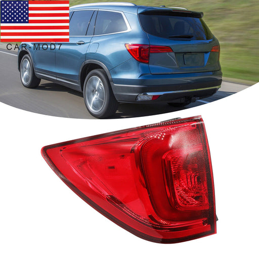 DURAFORCE 2016-2018 Honda Pilot Driver Side LED Tail Light Outer Lamp SUV Factory Fit