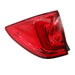 DURAFORCE 2016-2018 Honda Pilot Driver Side LED Tail Light Outer Lamp SUV Factory Fit