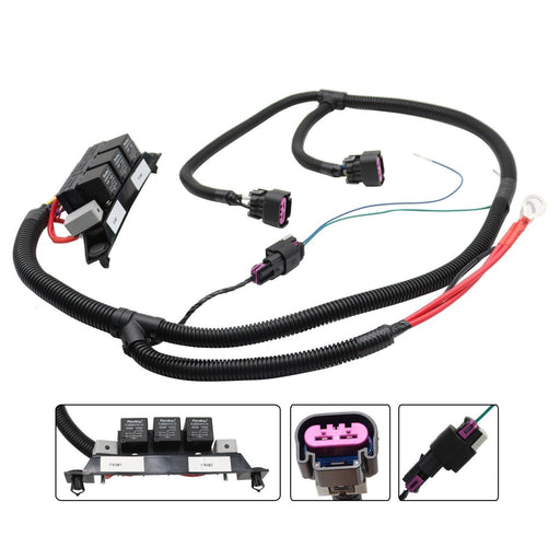 DURAFORCE Electric Fan Wire Harness for Silverado Sierra Tahoe Yukon Avalanche Escalade