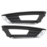 DURAFORCE Ford Focus 2015-2018 Fog Light Bezel Trim LH & RH Driver Passenger Side