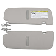 DURAFORCE Hyundai Veloster 2012-2015 Sun Visor Pair Gray Driver & Passenger Side