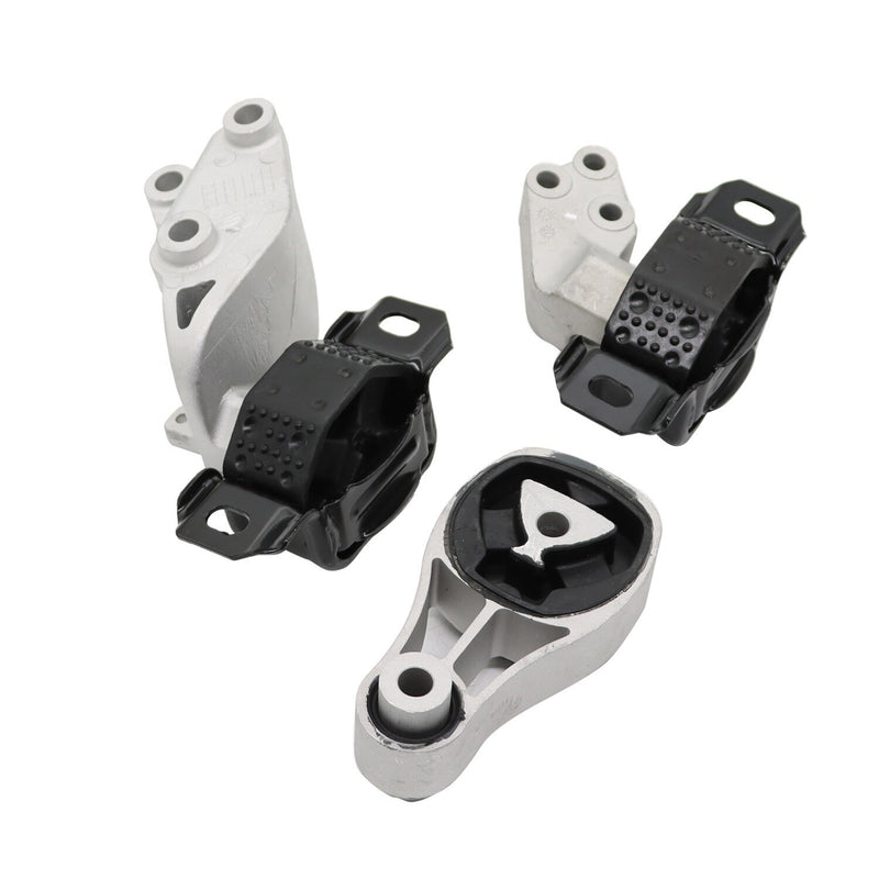 DURAFORCE Engine & Transmission Mount Set Front & Rear for 2008-2015 Smart Fortwo 1.0L