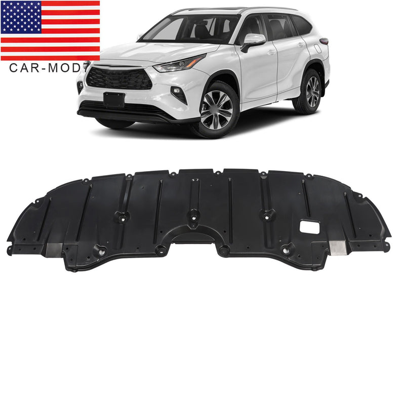 DURAFORCE Front Engine Splash Shield Cover for Toyota Highlander L4 V6 2020-2023