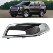 DURAFORCE Driver Side Fog Light Chrome Trim Cover for GMC Yukon XL 2015-2020