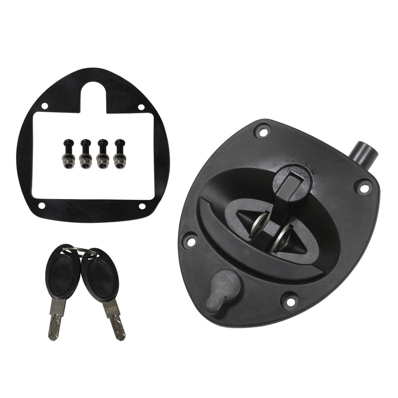 DURAFORCE Door Latch T-Handle with 2 Keys for Cummins Kohler Generator 0406-0972-01