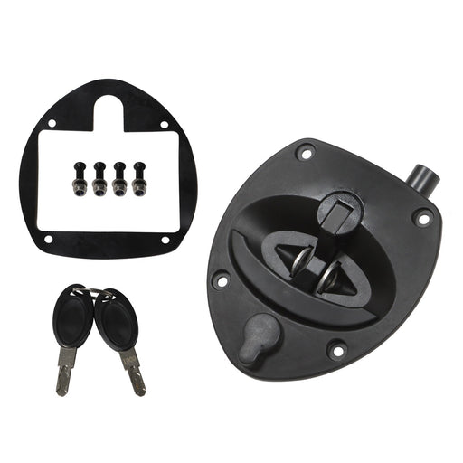 DURAFORCE Door Latch T-Handle with 2 Keys for Cummins Kohler Generator 0406-0972-01