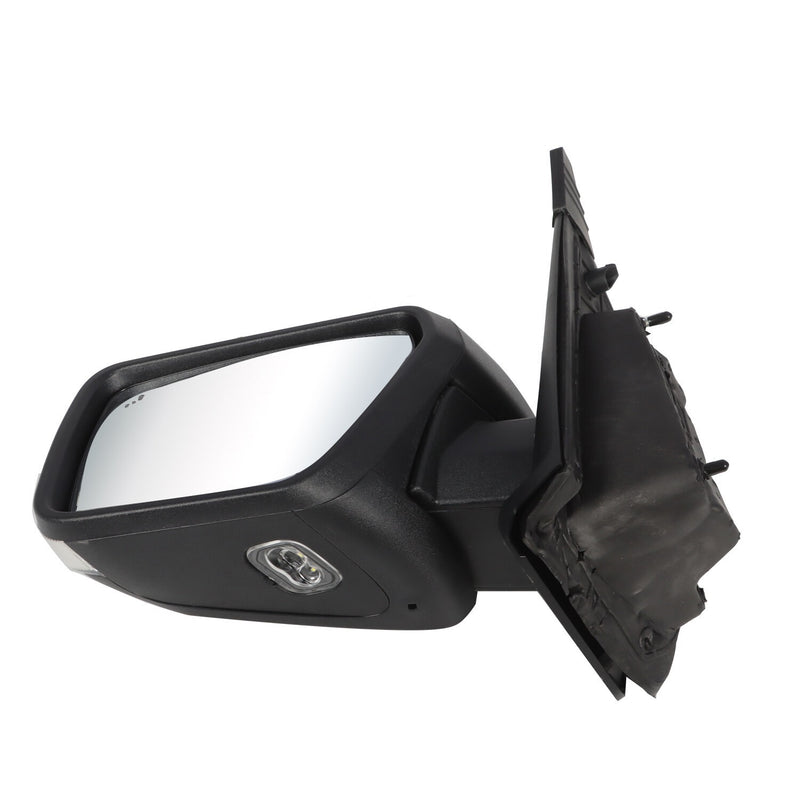 DURAFORCE Left Driver Side Mirror w/ BLIS & Light Manual Fold for 2021-2024 Ford F-150