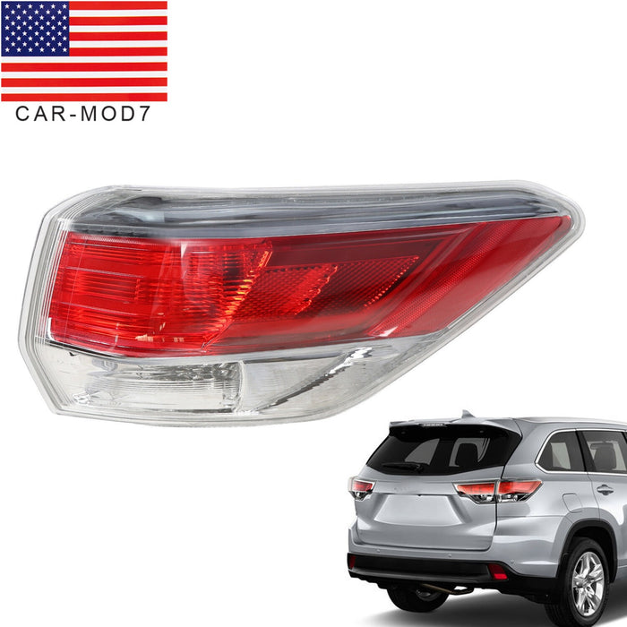 DURAFORCE 2014-2016 Toyota Highlander Right Rear Outer Tail Brake Light Lamp