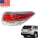 DURAFORCE 2014-2016 Toyota Highlander Right Rear Outer Tail Brake Light Lamp