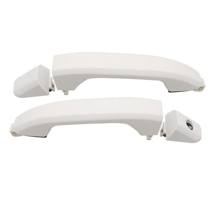 DURAFORCE 2014-2018 Silverado Sierra Olympic White Door Handles Set of 4 22929464
