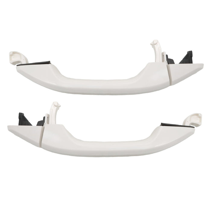 DURAFORCE 2014-2018 Silverado Sierra Olympic White Door Handles Set of 4 22929464