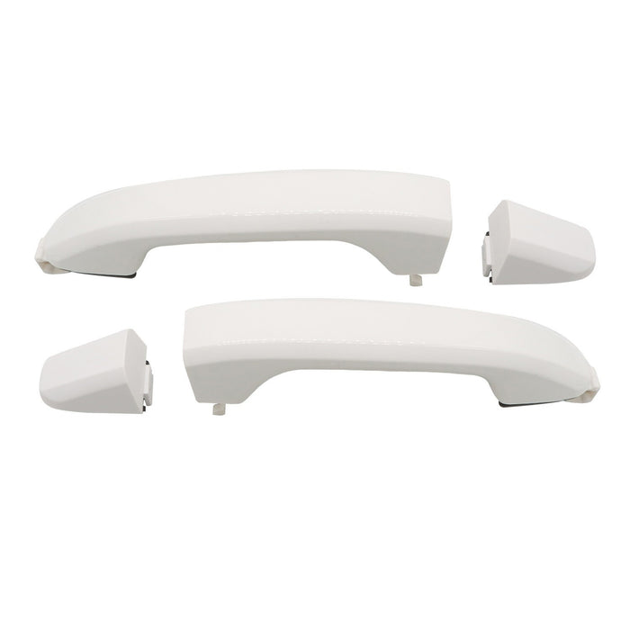 DURAFORCE 2014-2018 Silverado Sierra Olympic White Door Handles Set of 4 22929464