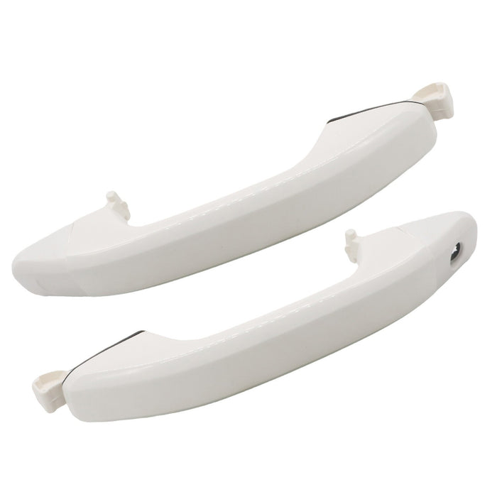 DURAFORCE 2014-2018 Silverado Sierra Olympic White Door Handles Set of 4 22929464