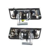 DURAFORCE Silver Exterior Door Handle Set Driver & Passenger 2003-2009 Nissan 350Z