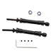 DURAFORCE 2PCS Rear Drive Shaft for 1/10 Traxxas Slash 4X4 Rustler VXL Stampede 4X4