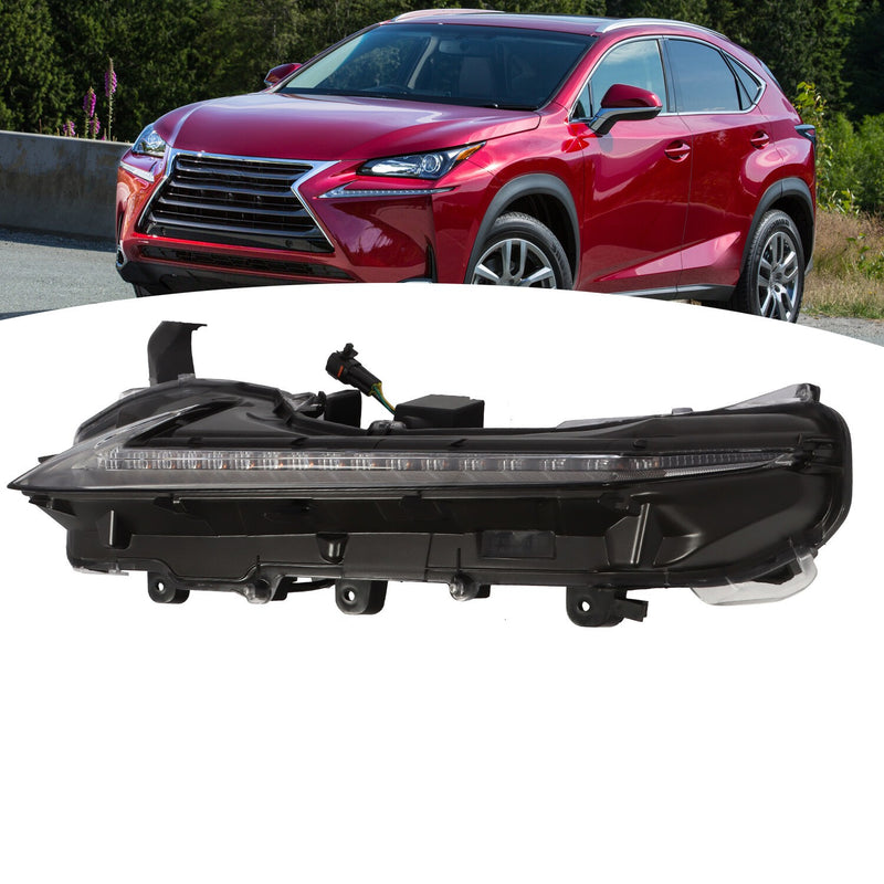 DURAFORCE LED Turn Signal & Daytime Running Light Left for 15-21 Lexus NX200t/300/300h