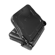 DURAFORCE Universal Fold Down Tractor Forklift Seat with Micro Switch and Slide - Black