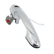 DURAFORCE Fiat 500 Chrome Front Left Door Handle Exterior LH Driver Side NEW