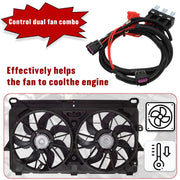 DURAFORCE 1999-2006 ECU Dual Electric Fan Upgrade Wiring Harness 7L5533A226T