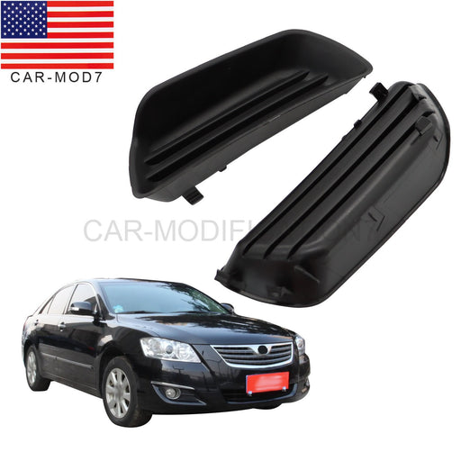 DURAFORCE 2007-2009 Toyota Camry Fog Lamp Covers Left & Right Side Black