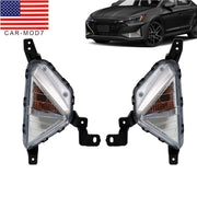 DURAFORCE Fog Lamp Driving Light for 2019-2020 Hyundai Elantra Sedan Left & Right Bulbs