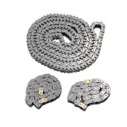 DURAFORCE Timing Chain Kit & Cam Phaser VVT Gears for 11-17 Ford F-150 Lincoln 3.5L