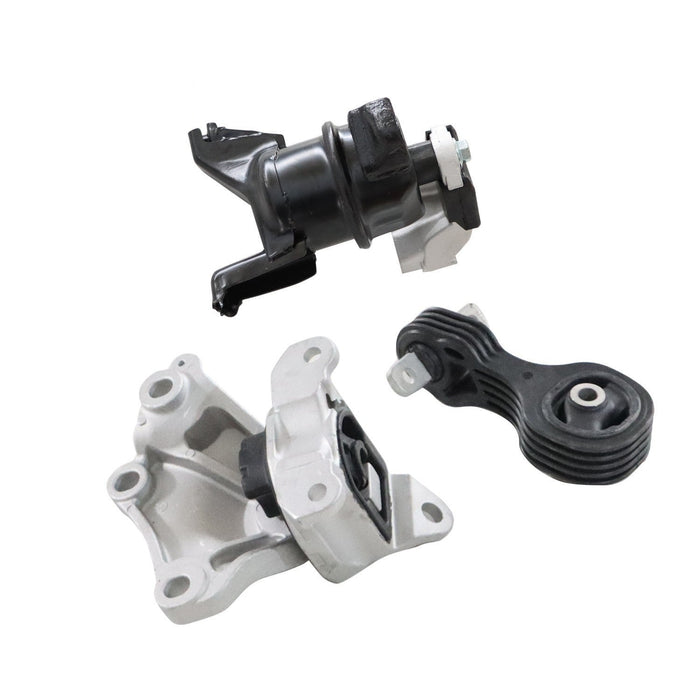 DURAFORCE 2012-2013 Honda Civic 1.8L L4 Engine & Transmission Mount 3PC Set NEW