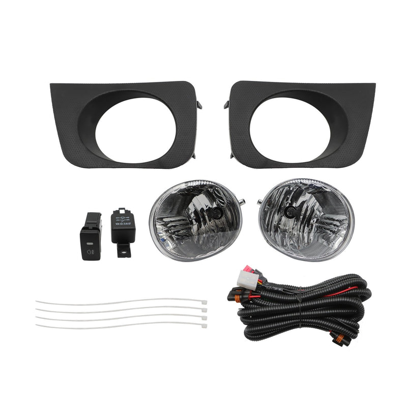 DURAFORCE Toyota 4Runner Fog Light Assembly 2006-2009 with Wire Switch Replacement