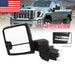 DURAFORCE 19-24 Chevy Silverado/Sierra 2500HD 3500HD Left Driver Tow Mirror Black