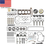 DURAFORCE Chevy Buick GMC 2.4L Engine Rebuild Kit Rods Timing Chain VVT Overhaul