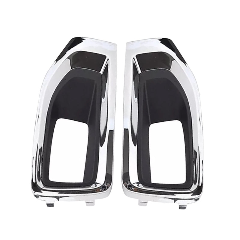 DURAFORCE Black Fog Light Covers for 2015-2020 GMC Yukon XL Denali SLE SLT Left & Right