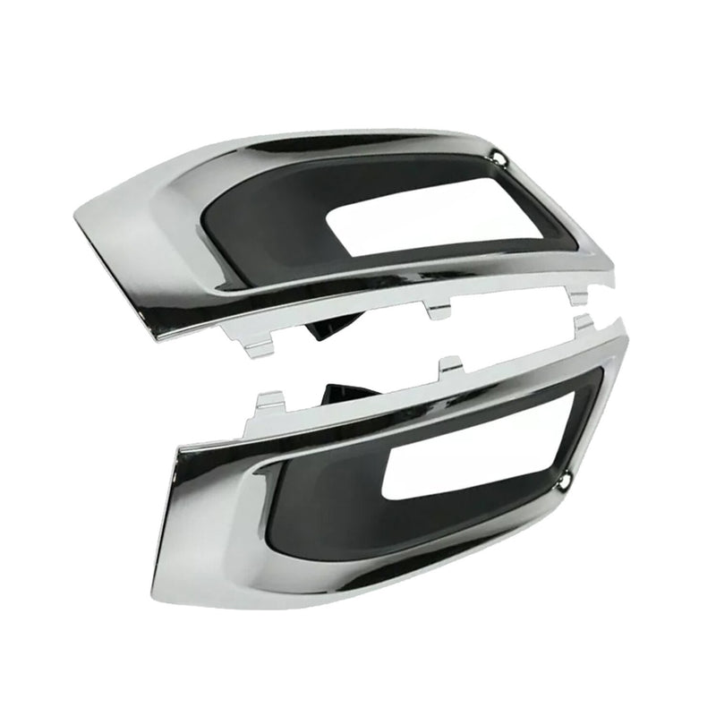 DURAFORCE Black Fog Light Covers for 2015-2020 GMC Yukon XL Denali SLE SLT Left & Right