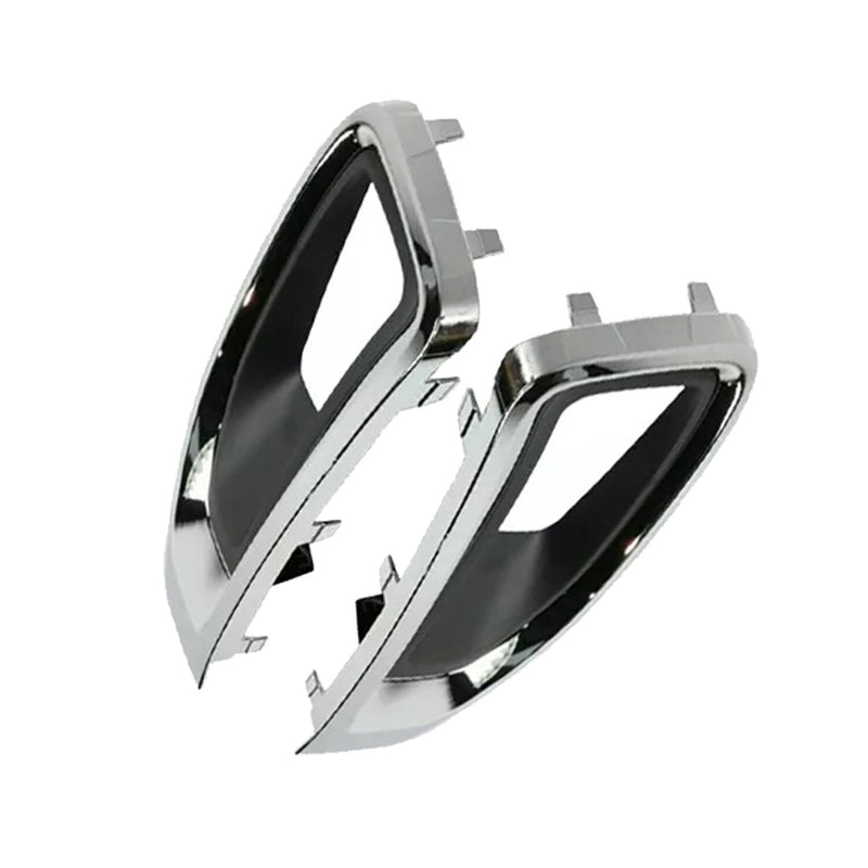 DURAFORCE Black Fog Light Covers for 2015-2020 GMC Yukon XL Denali SLE SLT Left & Right