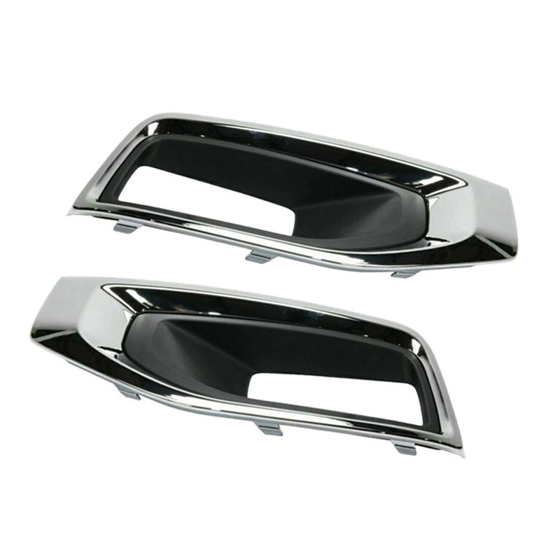 DURAFORCE Black Fog Light Covers for 2015-2020 GMC Yukon XL Denali SLE SLT Left & Right