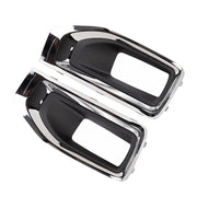 DURAFORCE Black Fog Light Covers for 2015-2020 GMC Yukon XL Denali SLE SLT Left & Right